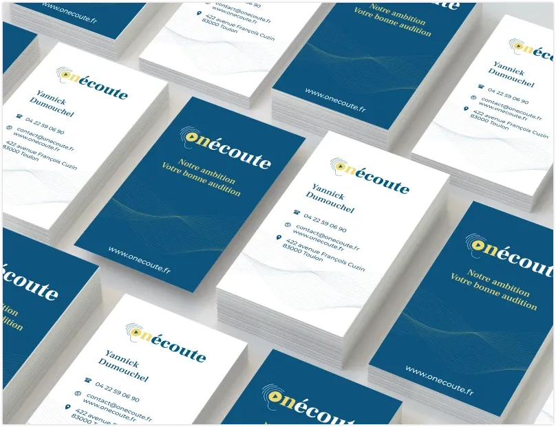 Cartes de visite Onécoute