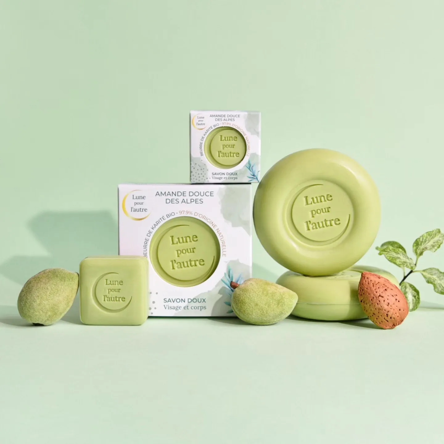 Savon de la gamme verte