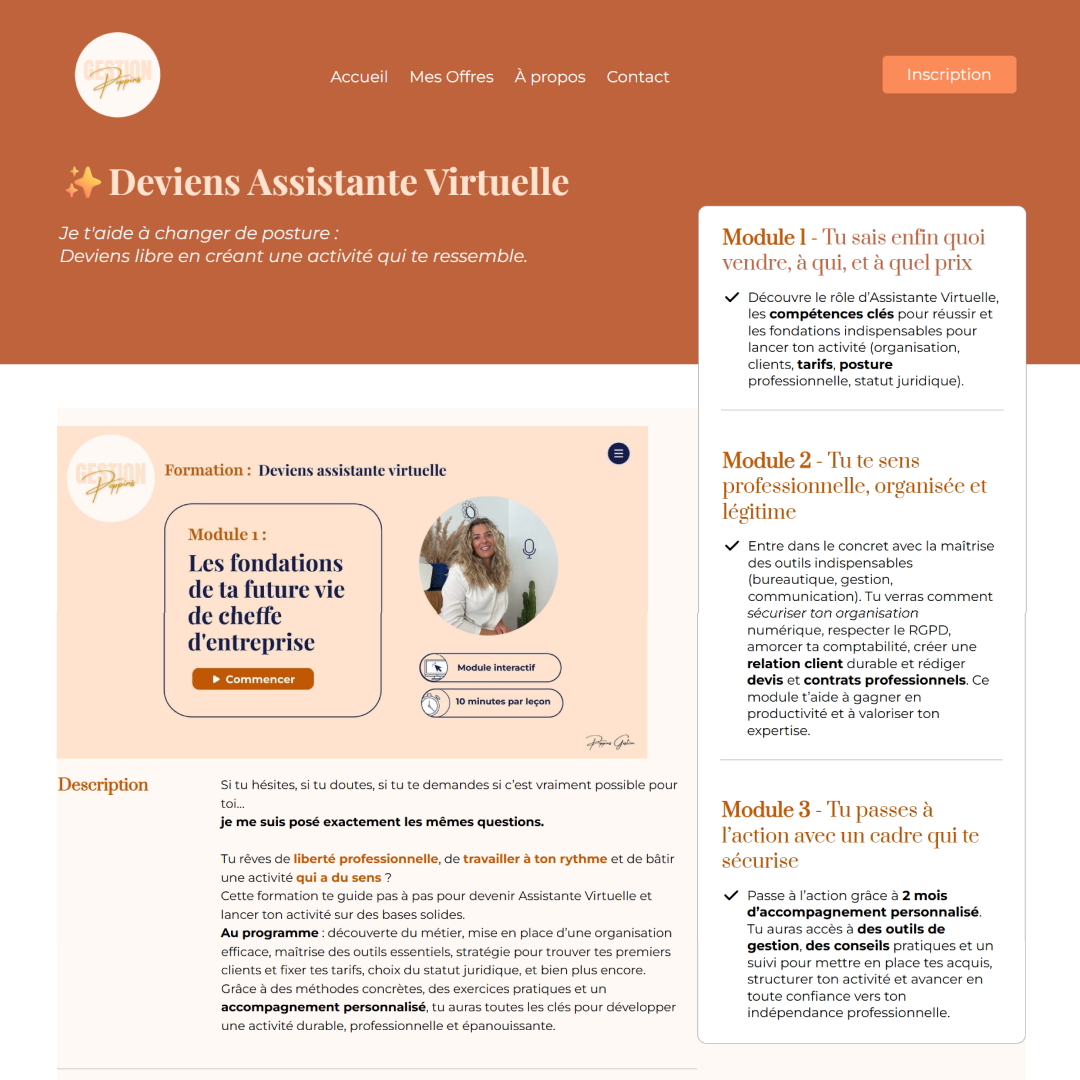 Dispositif de formation 100% distanciel, Mélanie Coudevylle